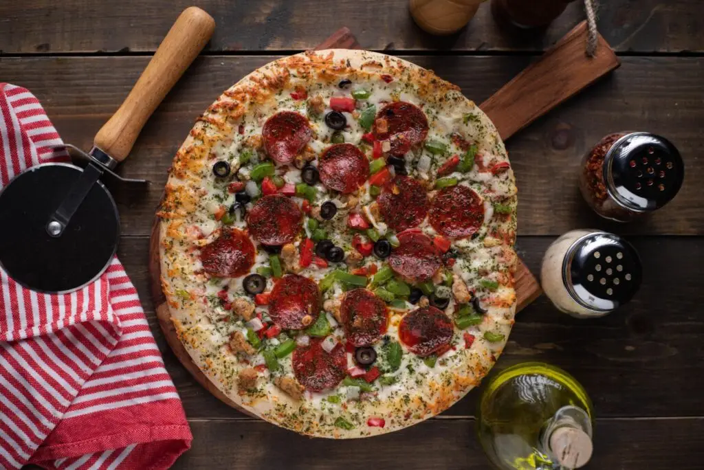 popular pizza menu