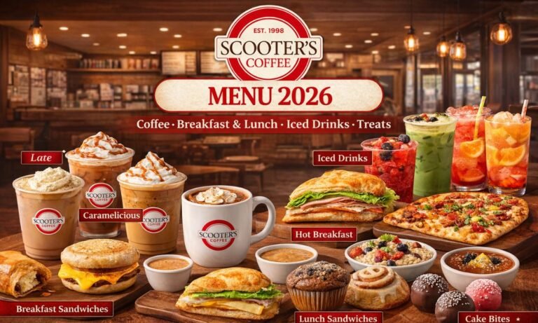 Scooters Menu Complete Guide with Prices (2026)