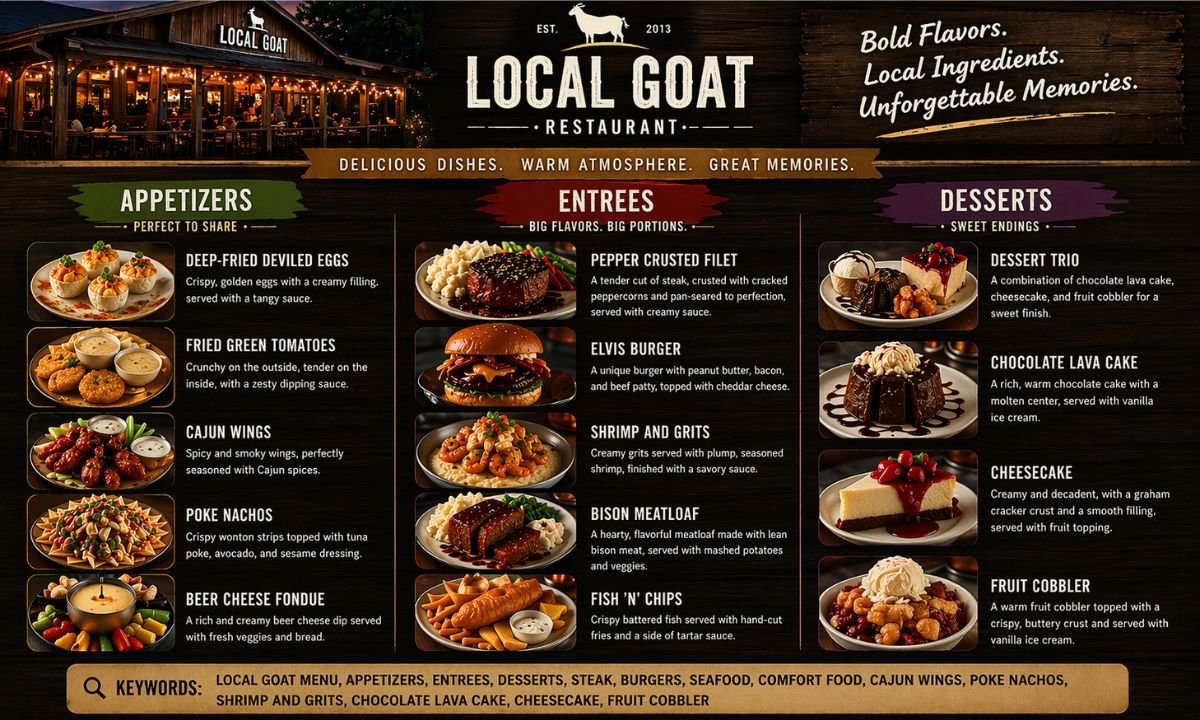 Local Goat Menu A Culinary Delight You Must Try in 2026