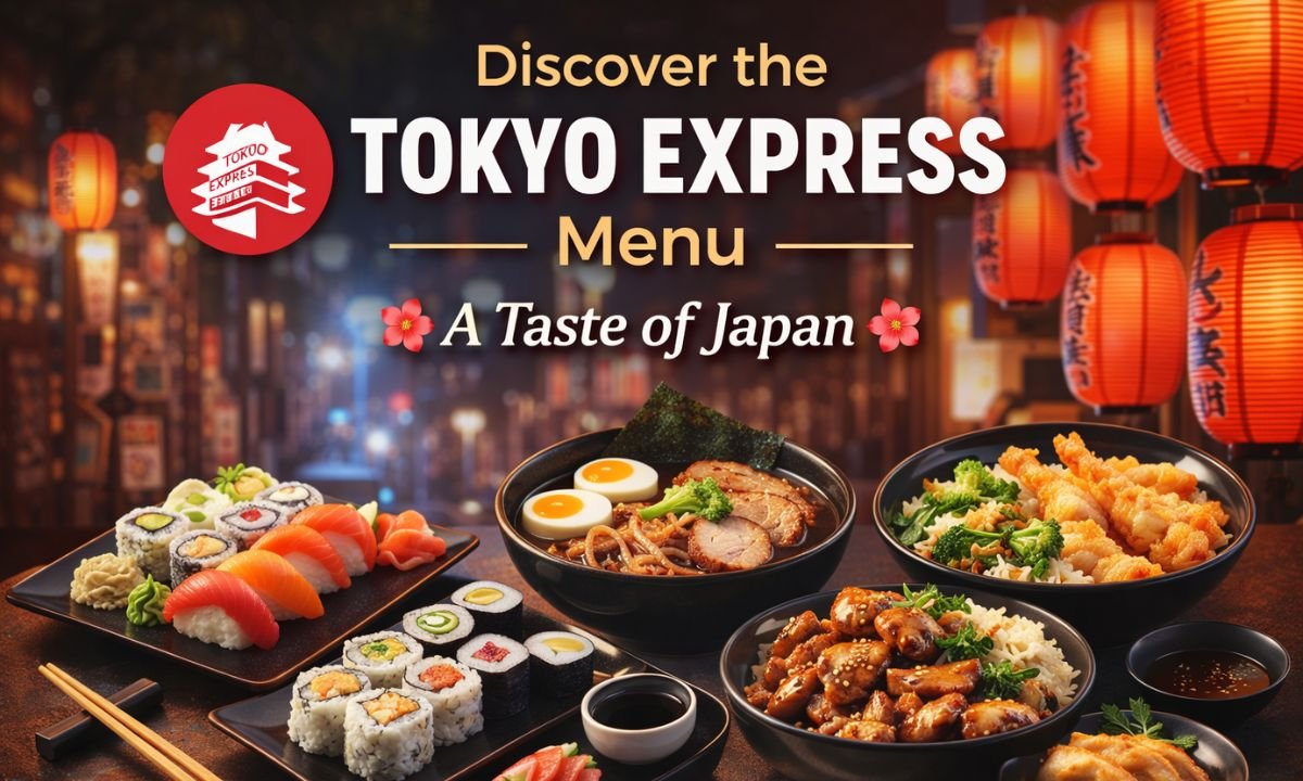 Discover the Tokyo Express Menu A Taste of Japan