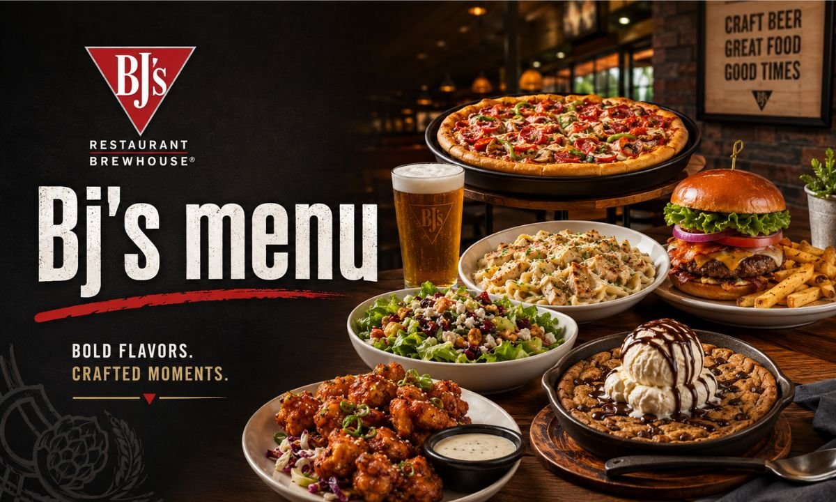 Bj's menu 2026 Guide Prices, Hours, Locations Ordering Info