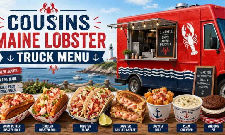 Complete Look at the Cousins Maine Lobster Truck Menu