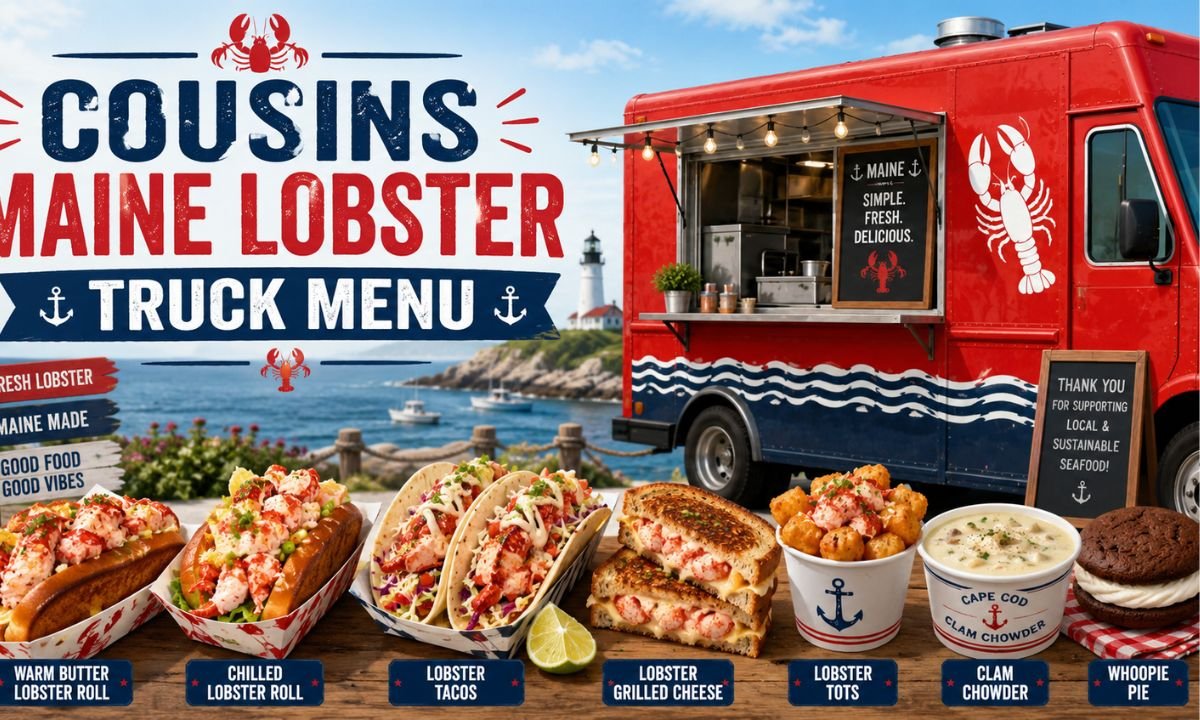 Complete Look at the Cousins Maine Lobster Truck Menu