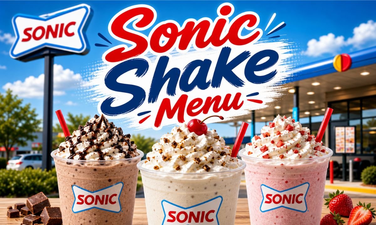 Sonic Shake Menu 2026 Flavors, Prices & Hours