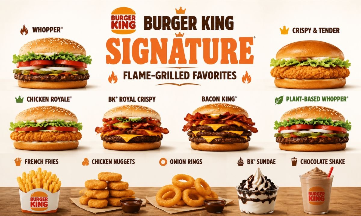 BK Menu Guide Burgers, Sides, Hours & Online Orders 