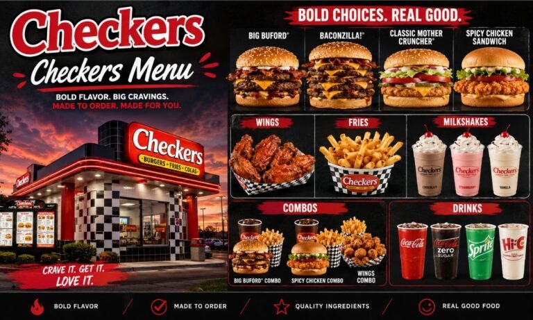 Checkers Menu 2026 Guide Food List, Prices & Hours