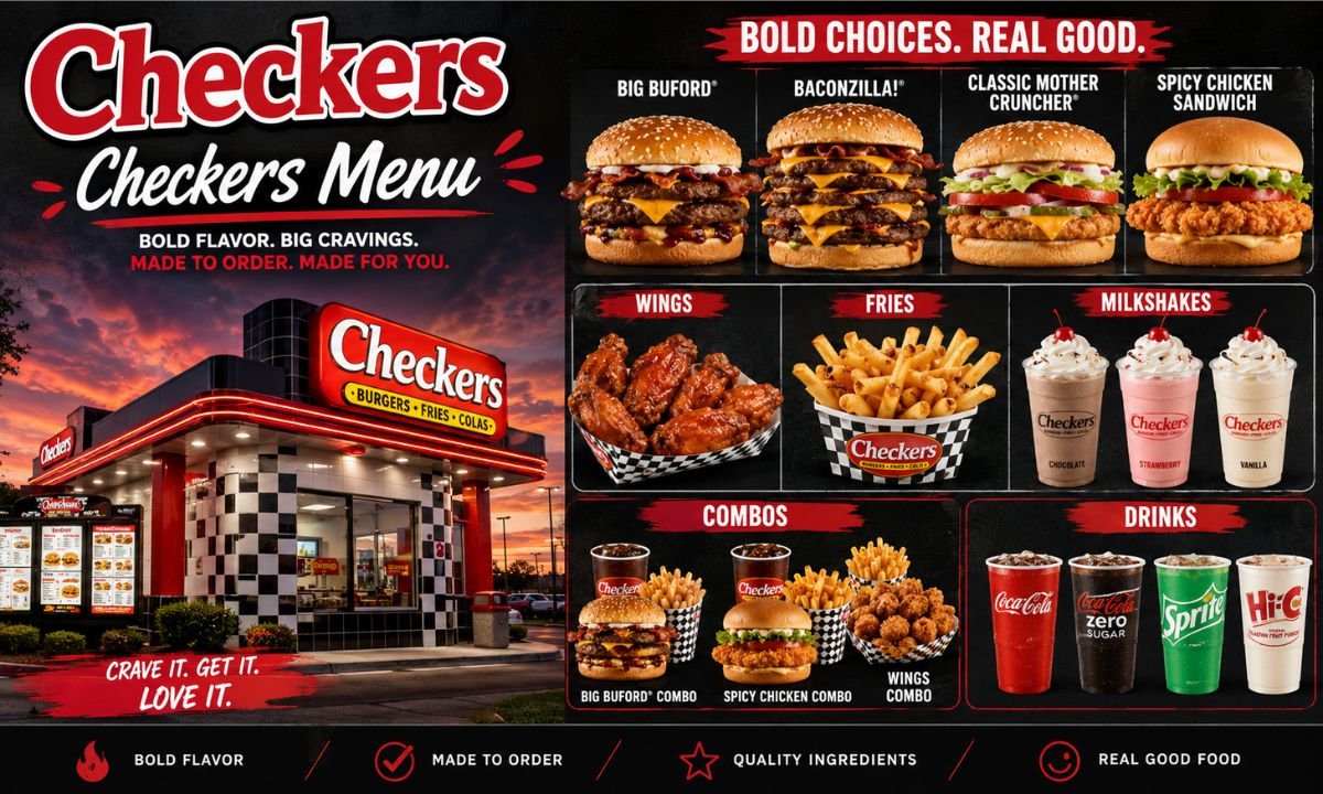 Checkers Menu 2026 Guide Food List, Prices & Hours