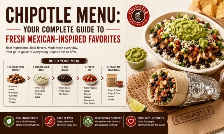 Chipotle Menu: Your Complete Guide to Fresh Mexican-Inspired Favorites