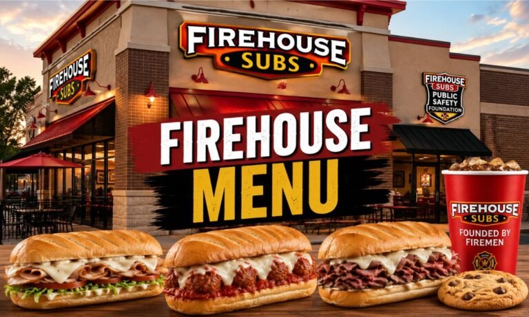Firehouse Menu 2026 Subs, Prices, Hours & Best Meals