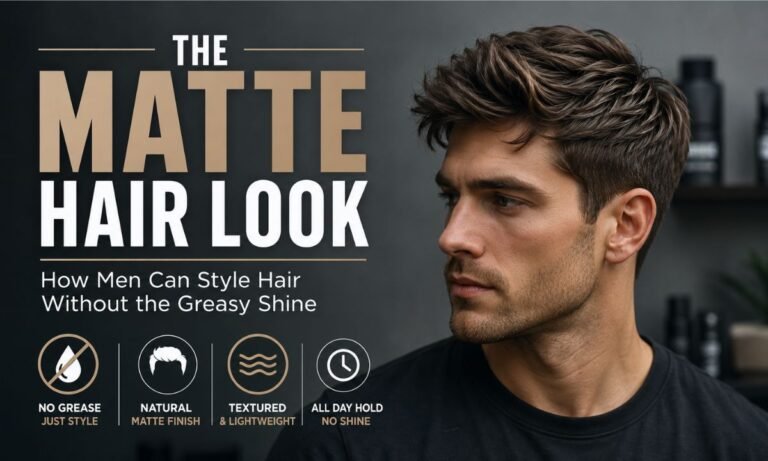 The Matte Hair Look How Men Can Style Hair Without the Greasy Shine