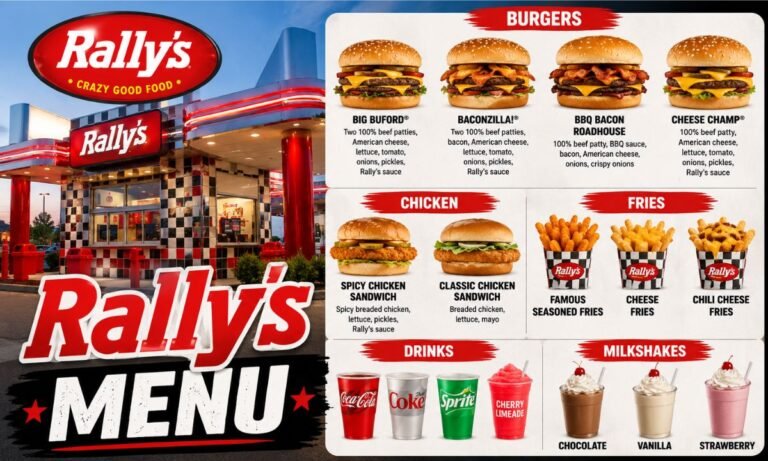 Rally's Menu Hours, Locations & Ordering Guide